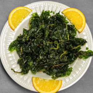 65. Épinards croustillants / 65. Crispy Spinach