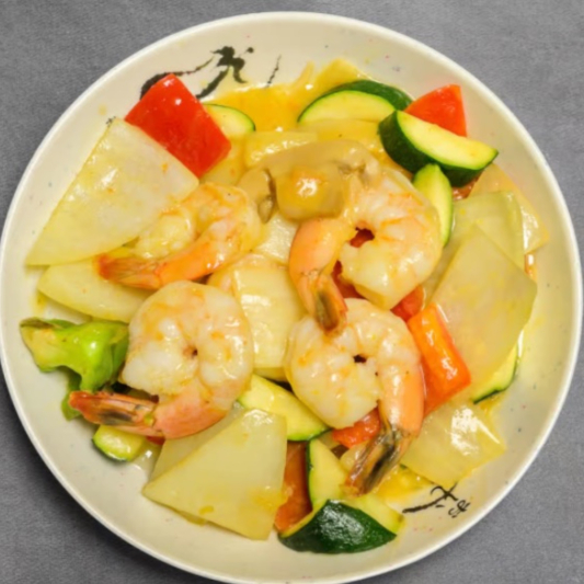 26. Crevettes style thaïlandais / 26. Thai Style Shrimp