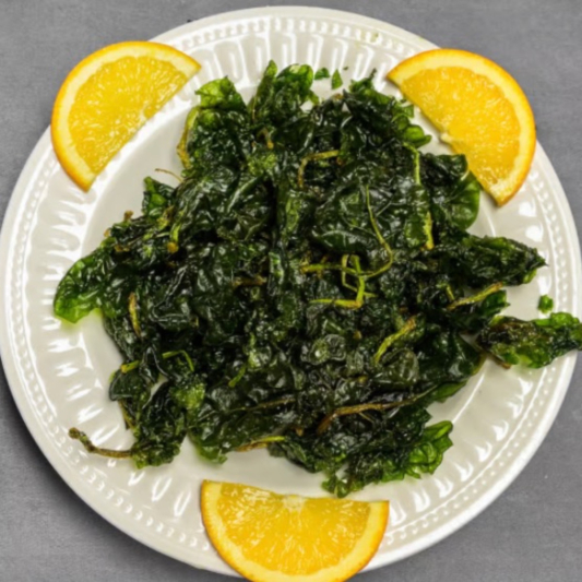 65. Épinards croustillants / 65. Crispy Spinach