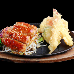 Chicken Teriyaki & Tempura