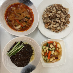 Jajang + Jjamppong + Sweet & Sour Pork Set