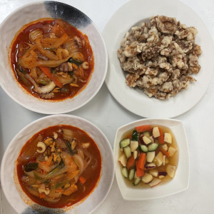 2 Jjamppong + Sweet & Sour Pork Set