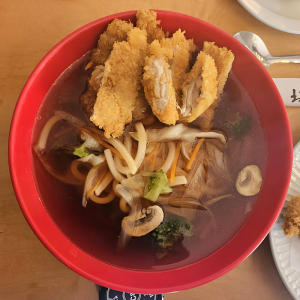 W-4. Katsu Udon Soup