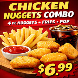 Chicken Nuggets Combo