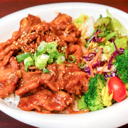 Crispy & Juicy Pork Belly Rice Bowl