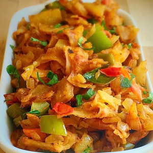 Vegetable Kothu Parotta