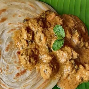 Egg Kal Parotta (Beef Salna) (2 pcs)