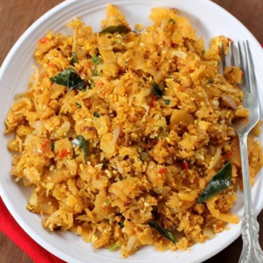 Egg Kothu Parotta