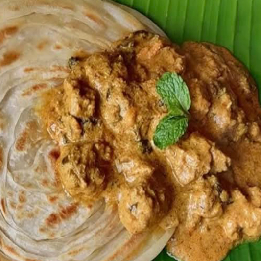 Egg Kal Parotta (Beef Salna) (2 pcs)
