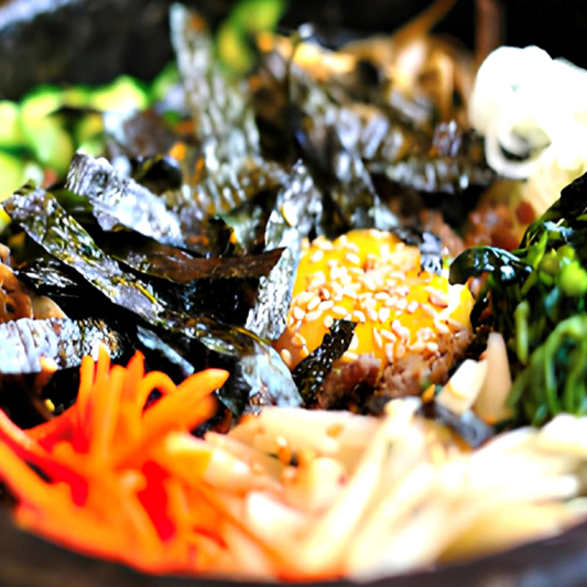 Vegetable Gobdal Bibim Bab 야채곱달비빔밥