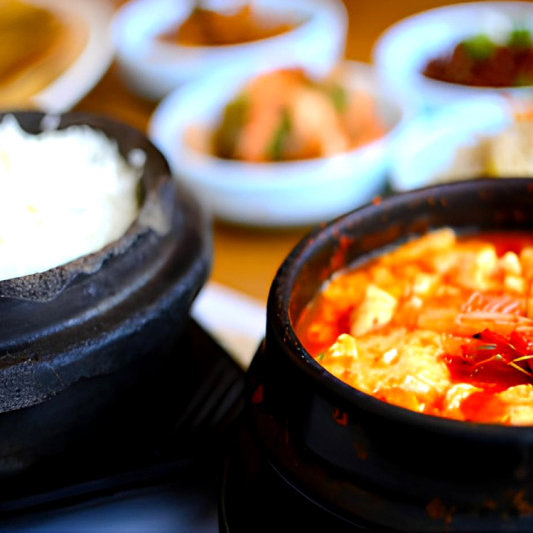 Kimchi Soon Du Bu Soft Tofu Soup 순두부