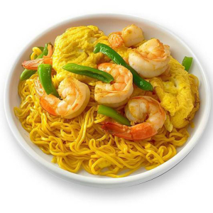 Vermicelles &agrave; la Singapour / Singapore Noodles