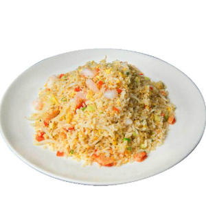 Riz frit Yang Chow (poulet et crevettes) / Yang Chow Fried Rice (Chicken & Shrimp)