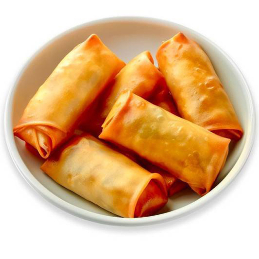 Rouleaux imp&eacute;riaux v&eacute;g&eacute;tariens (3 mcx) / Vegetarian Spring Rolls (3 psc)