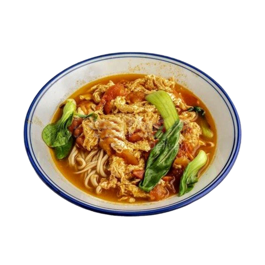 Tomato Egg Noodles Soup 西红柿鸡蛋面 