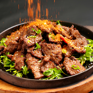 Sizzling Beef with Cumin