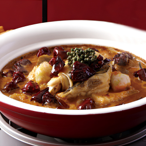 Grouper with Three Dishes