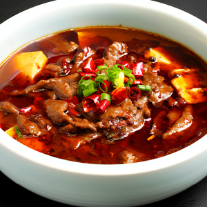 Spicy Tofu with Beef