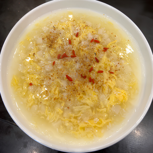 Rice Wine Dumpling Soup