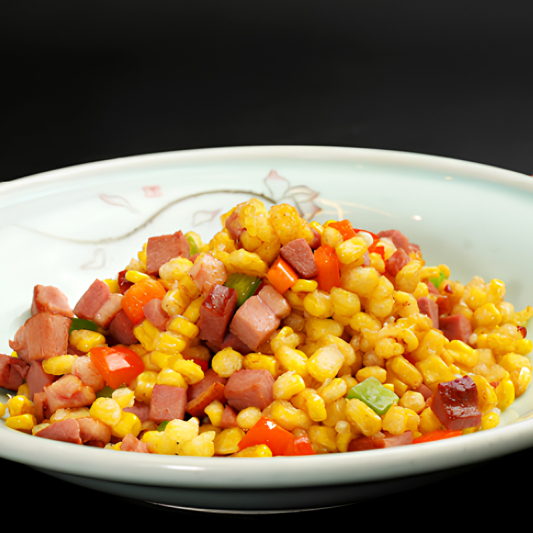 Corn and Crispy Duck Breast