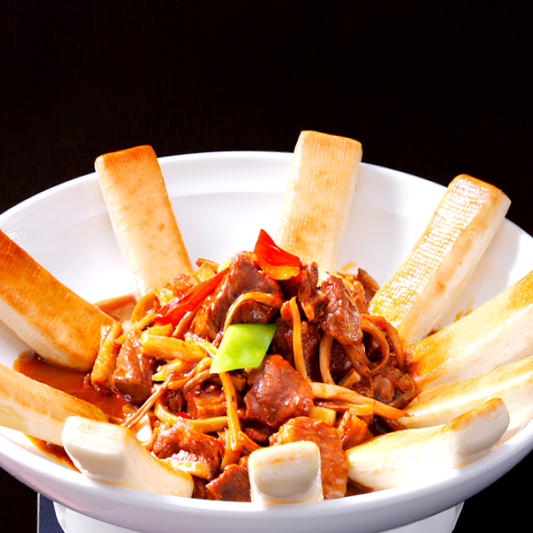 Ground Pot Mushroom-Flavored Beef Brisket