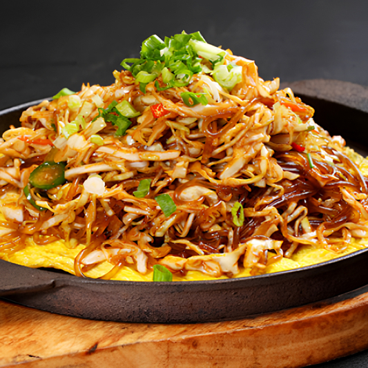 Grilled Baby Vegetables on lron Plate