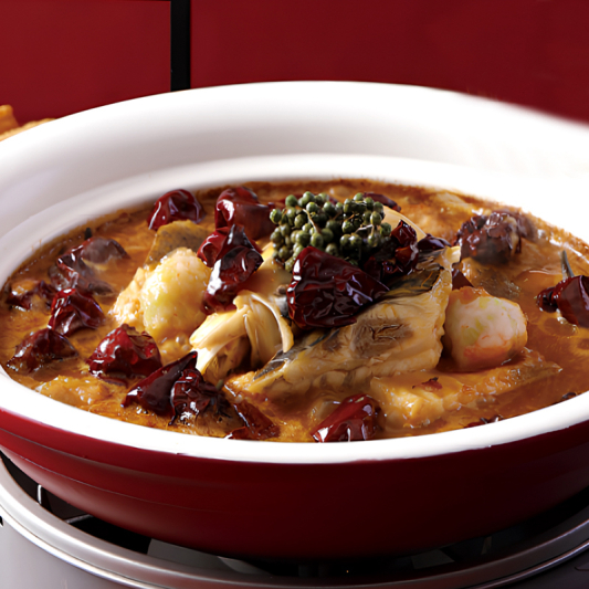 Grouper with Three Dishes