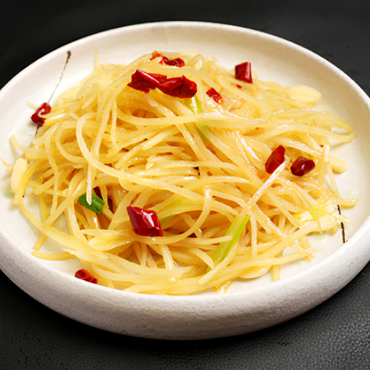 Hot and Sour Shredded Potatoes