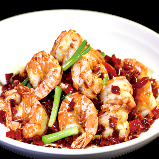 Spicy Tiger Prawns