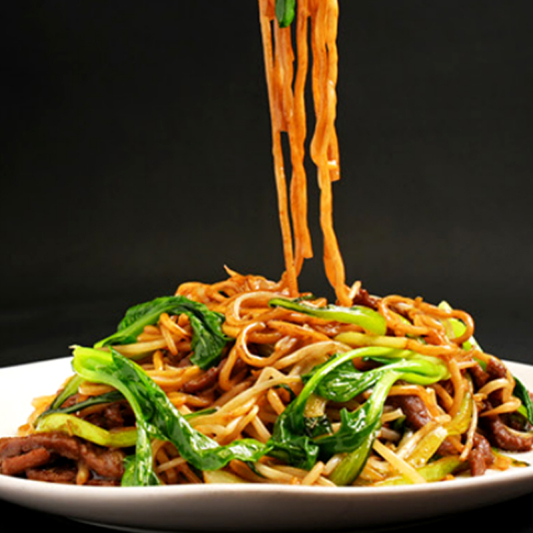 Fried Noodle with Shredded Beef