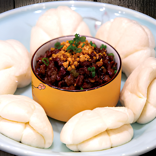 Braised Beef Diced with Soy Sauce with Crepe