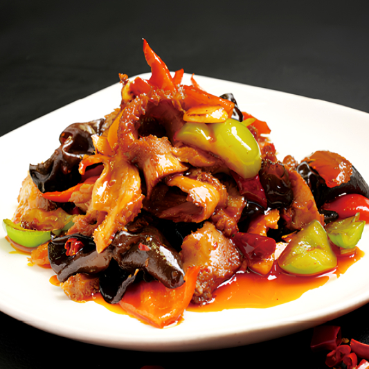 Twice-Cooked Beef Tripe