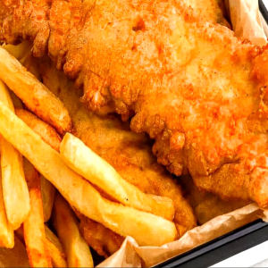 Fish (2 pcs) & Chips 