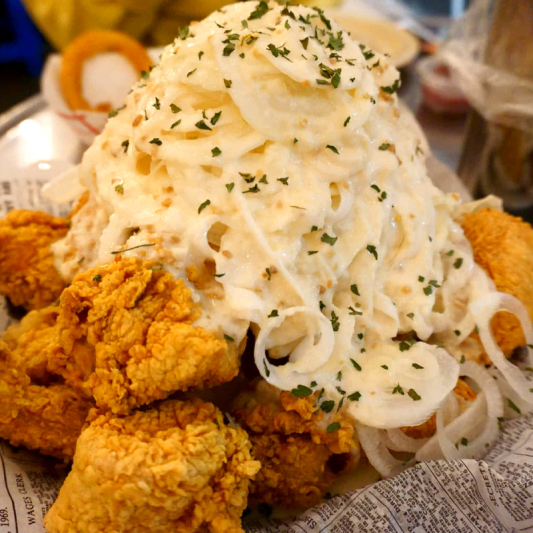 10. Soy Garlic Sweet Onion