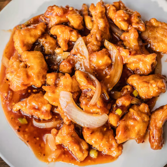 Lunch Orange Chicken