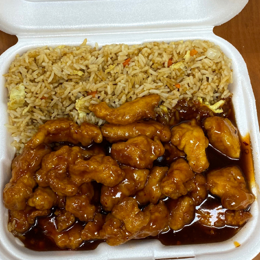Lunch General Tso's Chicken