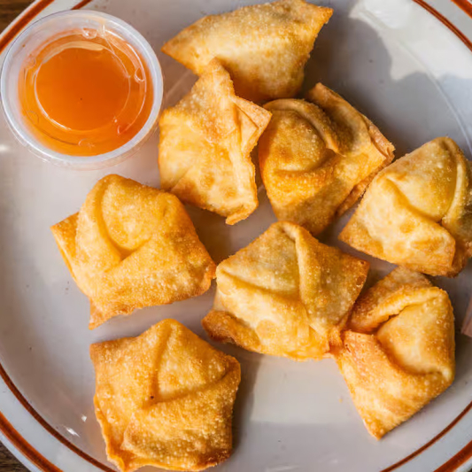 A4. Crab Rangoon (8 pcs)