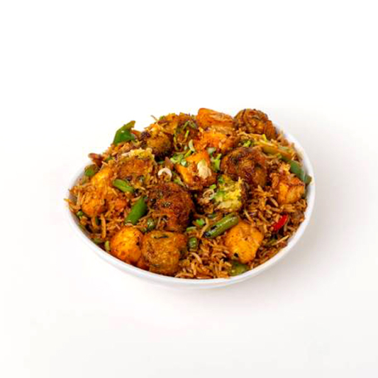 Paneer Manchurian Fried Rice