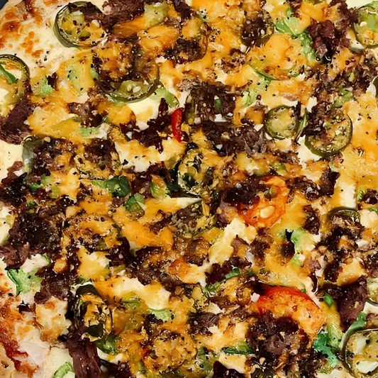 Philly Cheese Steak Pizza