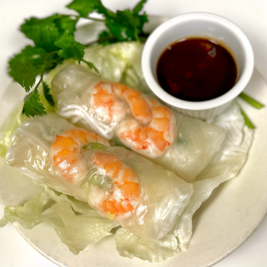 1A. Spring Rolls (2 pcs)
