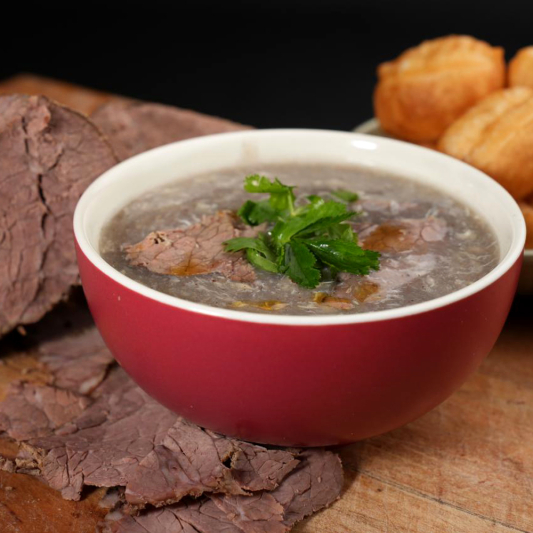 Beef and Grits Soup 牛肉糁汤
