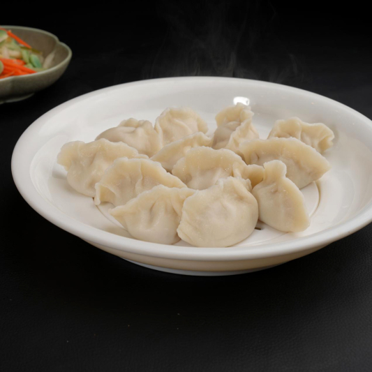 Pork and Cabbage Dumplings (12 pcs) 猪肉白菜水饺