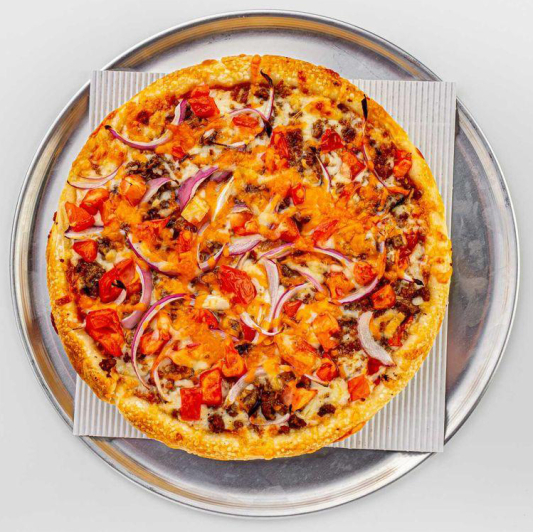 Bacon Cheeseburger Pizza