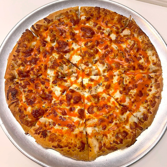 Buffalo Chicken Ranch Pizza