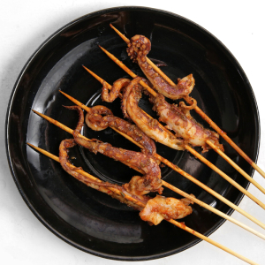 Sizzling Hot Grilled Squid (10 Skewers)