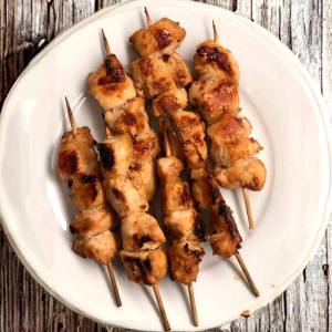 Chicken Satay (5 Skewers)