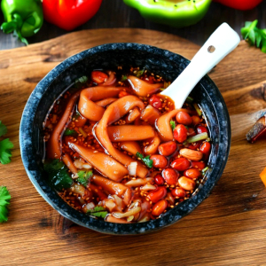 Soury Sweet Sichuan Potato Noodles (1 Serving)