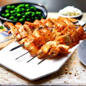 Roasted Yellow Throat (5 Skewers)