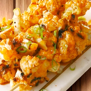 Roasted Cauliflower Florets (3 Skewers)