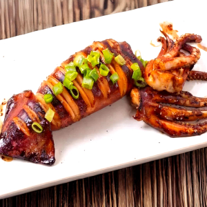 Flavorful Grilled Squid